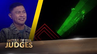 The Laser Man JB dela Cruz gives a world-class performance! | Battle of the Judges