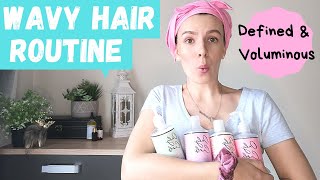 WASHDAY ROUTINE FOR 2A/2B/2C WAVY HAIR | Using Only Curls London