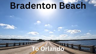 Scenic Drive from Bradenton Beach to Orlando: Exploring Florida's Landscapes. #roadtrip #4kvideo