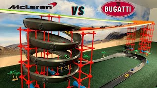 Hot Wheels Mclaren vs Bugatti | Twister !
