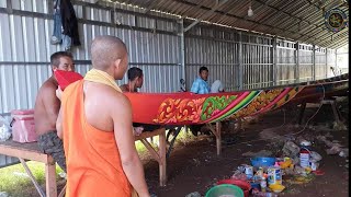 សកម្មភាពឡើងគំនូរទូកង រតនឧត្តមតេជះសែនជយ័ហើយ 23.08.2023 Khmer Boat Racing