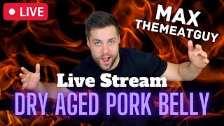 🔴 LIVE: Dry Aged Pork Belly (and Pickles)