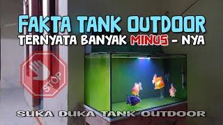 Outdoor Aquarium REVIEW - Advantages and Disadvantages of Outdoor Tanks || GF0041