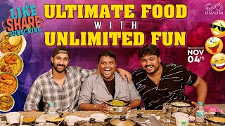 Ultimate Food With Unlimited Fun |TastyTeja | SantoshShoban|Sudarshan|Like Share Subscribe|Infinitum