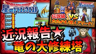 【星ドラ】闘技場！怪人アリーナ伝説級クリア\u0026竜の大修練を周回した結果！【星のドラゴンクエスト】実況ゆうな