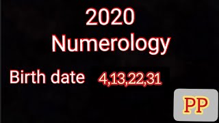 Numerology | new year 2020 | Tamil |  பலன்  என் 4