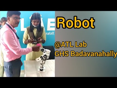 Robot | @ATL lab Government Secondary School Badavanahally|