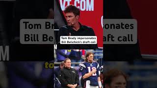 Tom Brady’s Belichick impersonation is spot on 😂