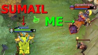 I beat OG.Sumail in lane. Here's how