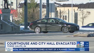 Suspicious vehicle shuts down area near Vigo County Courthouse