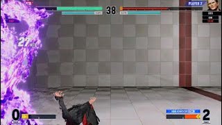 KOF15　八神庵　２７Hit６割コンボ　確実に倒しに行く