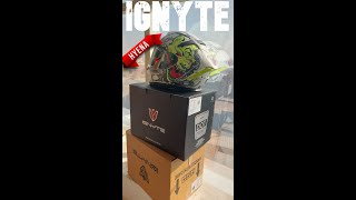 Unboxing of IGNYTE IGN-4 HYENA HELMET | HYENA GRAPHICS HELMET|#hyena #steelbirdhelmets #shorts #ign