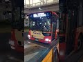 【新塗装】神奈中バス 三菱2pg mp38fk ふ19 湘南200か2466 発車シーン 辻堂駅南口バス停にて shorts 神奈中バス 新塗装 辻堂駅 発車シーン