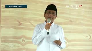 Mahfud MD Halaqoh Kebangsaan bersama Kyai di Ponpes Al Hijaz, Karawang