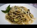 PASTA E ZUCCHINE: Spaghetti alla Nerano 😋