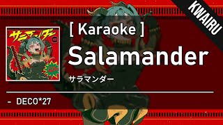 [Karaoke] Salamander - DECO*27