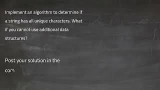 Implement an algorithm to determine if a string has all unique characters | Python | Java