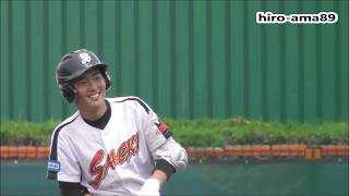 《中学硬式》　佐伯シニア 対 尾道シニア　【２回裏】　20190602　【シニア選手権・準決勝】《リクエスト動画》