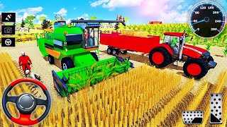 Real Tractor Driving Simulator 2024 - Grand Farming Transport Walkthrough - Android GamePlay