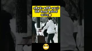 #newtrending අඩෝ කොට බිම්මල්🤣#respect #omg #funny #theend #waitfortheend #amazing #sad #reels