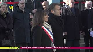 France Marks 10 Years Anniversary Of Charlie Hebdo Attacks