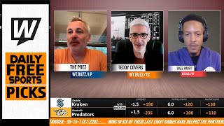 Free Sports Picks | WagerTalk Today | Sweet 16 & NBA Predictions Tonight | NHL Picks Today | Mar 23