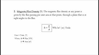 What is Magnetic Flux Density? | Electromagnetism | Basic Electrical Engineering | Rough Book