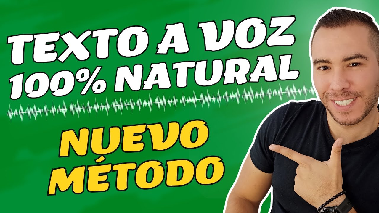 ️Cómo Pasar De Texto A Voz Natural Y Realista (Nuevo Método 2024) - YouTube