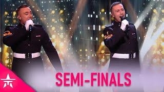 Soldiers of Swing: Duo Sing A SWING Version Of Story of My Life!| Britain's Got Talent 2020