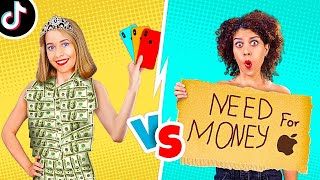 FUNNY RICH VS BROKE STUDENTS! || Normal VS Rich Awkward Moments by 123 Go! LIVE