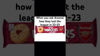 Arsenal Might win the league haha #funny #jokes #comedy #memes