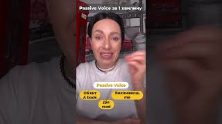 Passive voice за 1 хв (Пасивний стан) #passivevoice #passive #english #пасив #englishgrammar