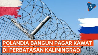 Polandia Akan Bangun Pagar Berduri di Perbatasan dengan Rusia