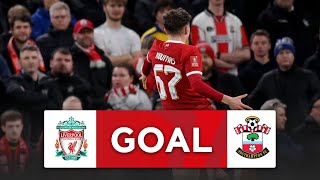 GOAL | Lewis Koumas | Liverpool 1-0 Southampton | Fifth Round | Emirates FA Cup 2023-24