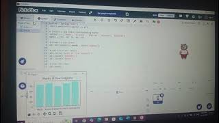 BARGRAPH USING MATPLOTLIB I PYTHON EDITOR I PICTOBLOX