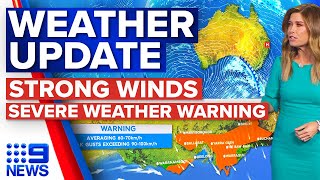 Australian Weather Forecast: Rain and Temperature Outlook - May 24 | 9 News Australia