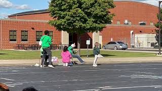 Central Elementary School principal gets pie in the face