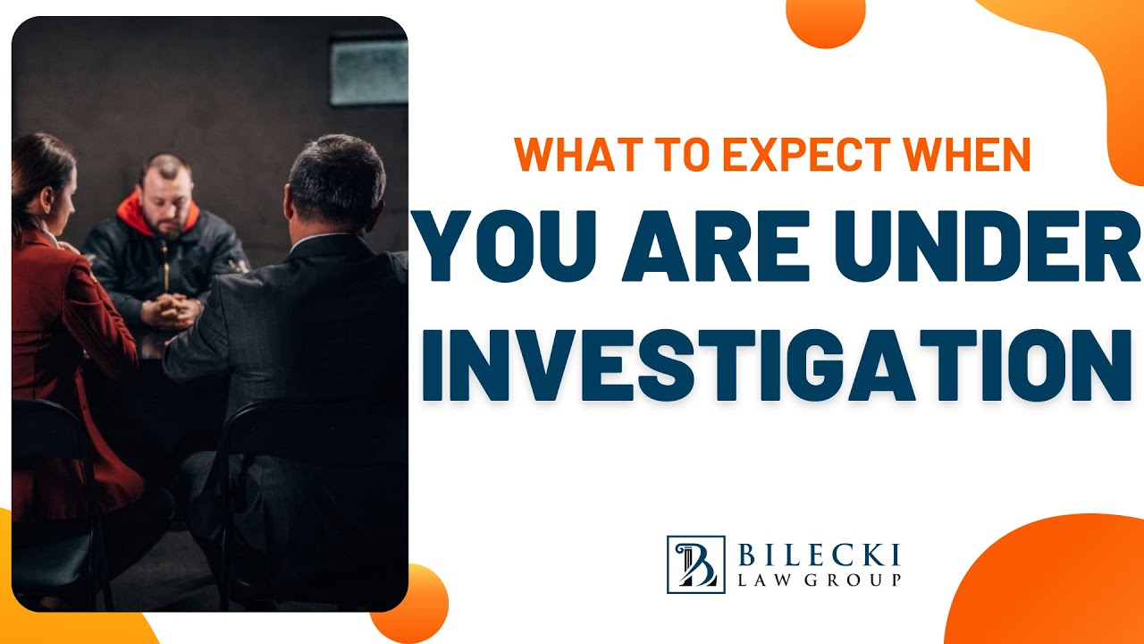 What To Expect When You Are Under Investigation | Tim Bilecki - YouTube