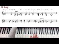 easyone jazzpiano 47 건반화성학 코드보이싱 ii chord voicing ii 12key 연습하면 너무 좋은 화성진행