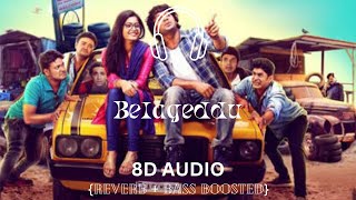 Belageddu (8D Audio) | Kirik Party | Rakshit Shetty, Rashmika | Vijay Prakash | B Ajaneesh Lokanath