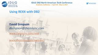 Using REXX with DB2