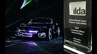 ILDA AWARDS - Corporate Show - Mapping laserowy Mercedesa - MEDIAM EVENT 2015