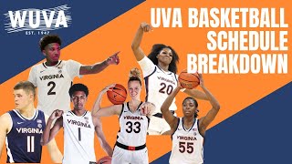 Breaking Down UVA's Men's and Women's Basketball Schedules