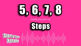 Steps - 5, 6, 7, 8 (Karaoke Version)