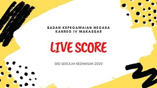 LANJUTAN LIVE SCORE IPDN Sesi 16- Hari Keenam (6/8/2020)