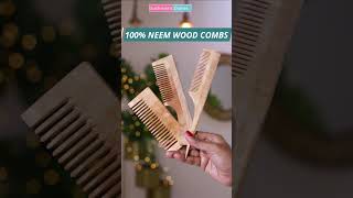 #shorts Benefits Of Using Neem Wood Comb