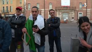 Perpignan : des dizaines de manifestants opposés à la candidature du président algérien Bouteflika