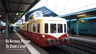 En Autorail Picasso de Dijon à Lyon