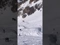 incredible Skiing back flip by a 47 year old man #skiing #skiingislife #skiingresorts #backflip