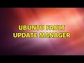 Ubuntu fault update manager